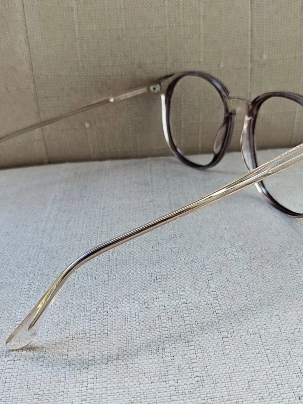 Vintage Halifax Women Eyeglasses Frame PEACH Eyewear Glasse Frame only
